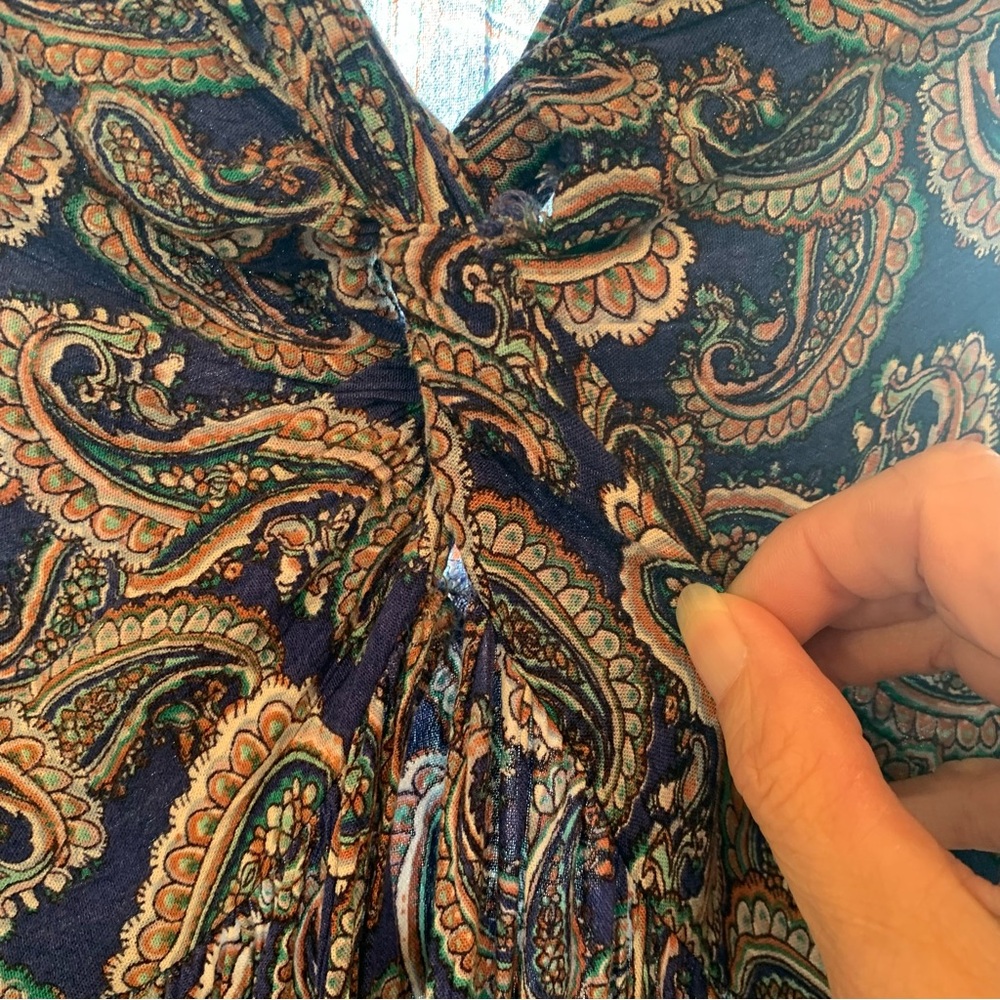Angie Paisley Print Maxi Dress - Picture 7 of 12